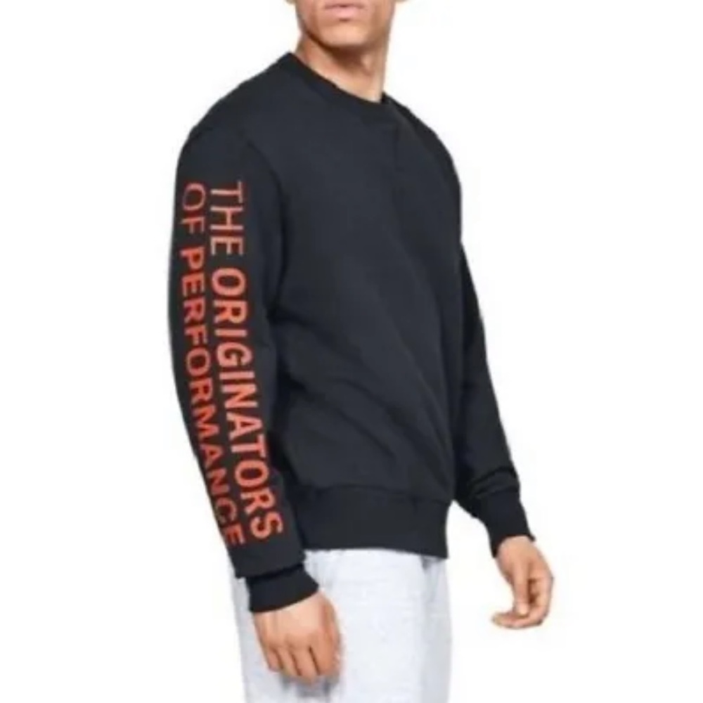 UNDER ARMOUR Performance Originators CrewNeck Sweatshirt Mens size L NWT 1345595